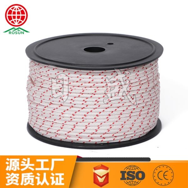 平顶山16股启动拉绳100米卷轴包装-白串1道红