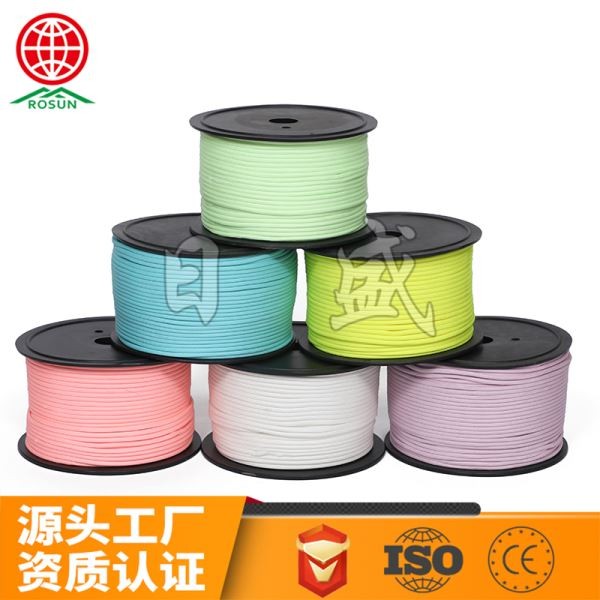 孝感夜光七芯伞绳6色100米卷轴包装