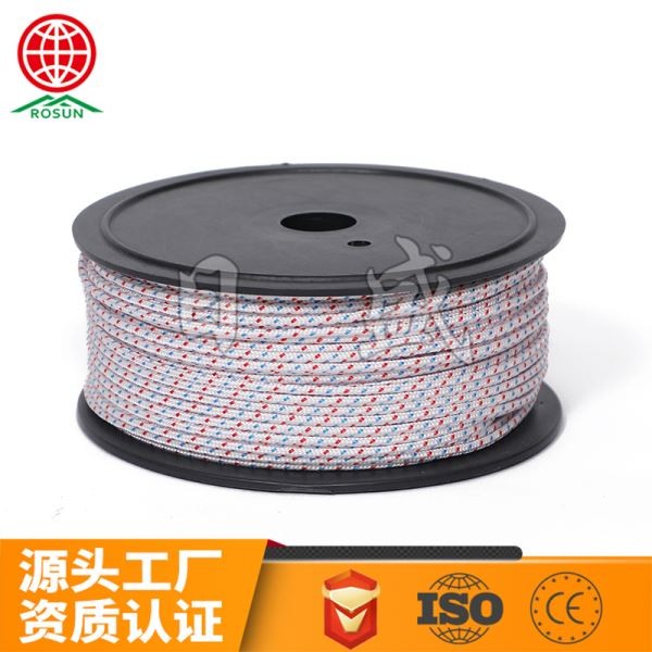 平顶山16股启动拉绳100米卷轴包装-白串蓝串红