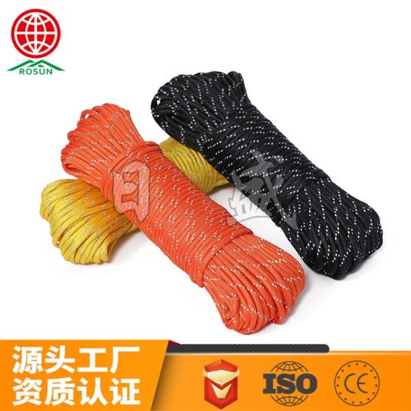 平顶山九芯反光伞绳3色组合图