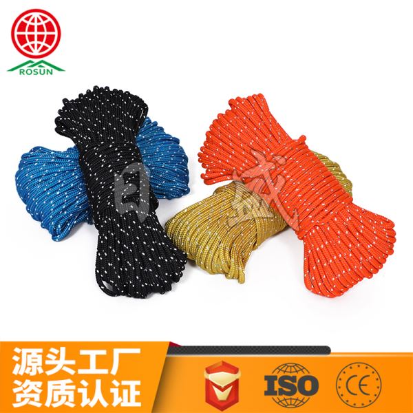 定安5MM反光帐篷绳4色打把装组合图